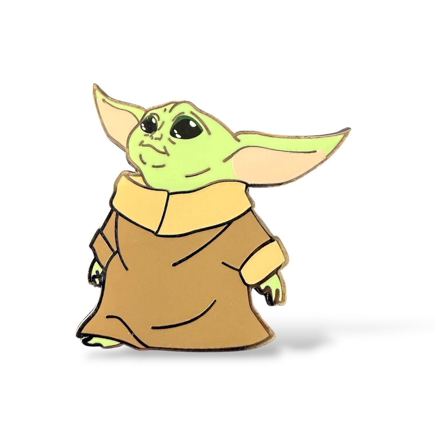 Star Wars Grogu Pondering Fantasy Pin