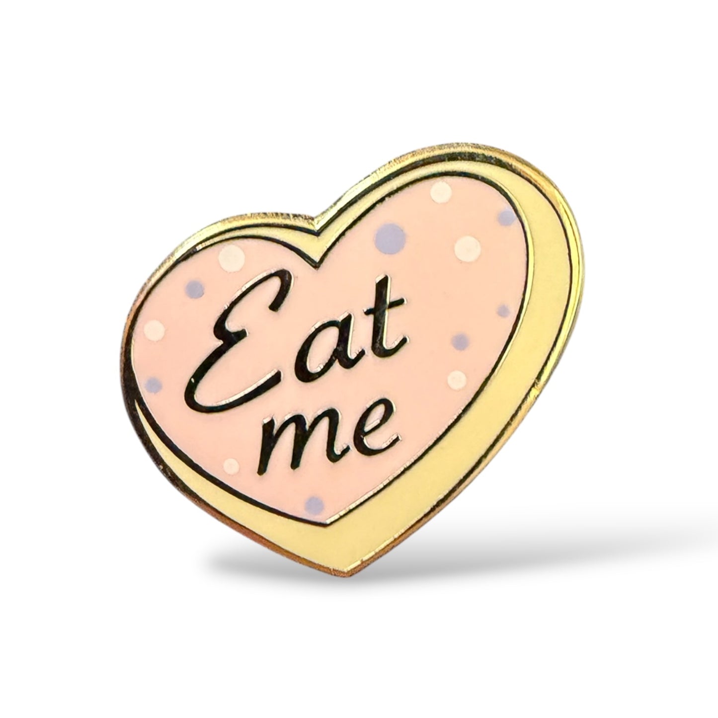 Alice in Wonderland Eat Me Cookie Fantasy Pin