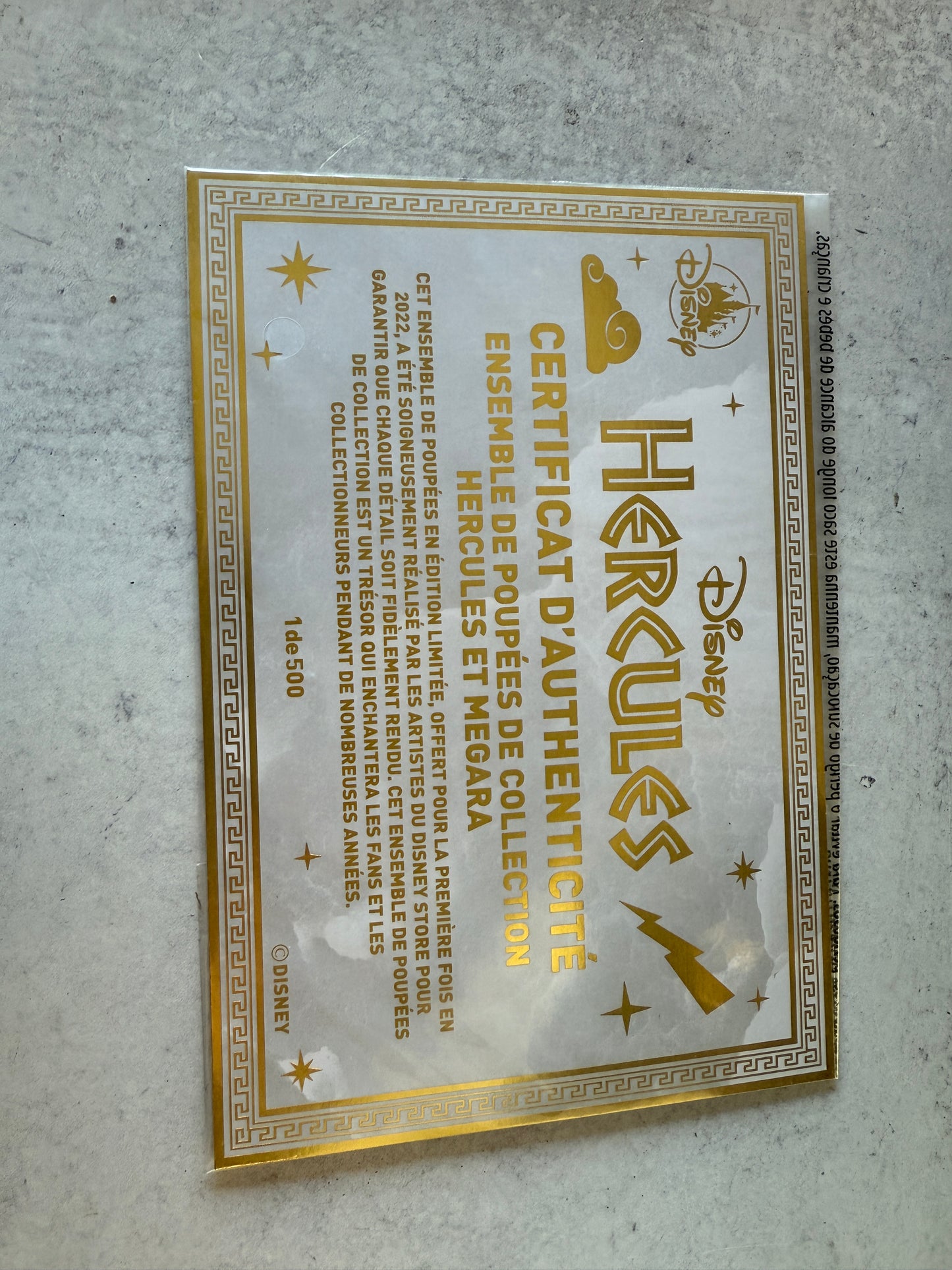 D23 25th Anniversary Hercules and Megara Doll