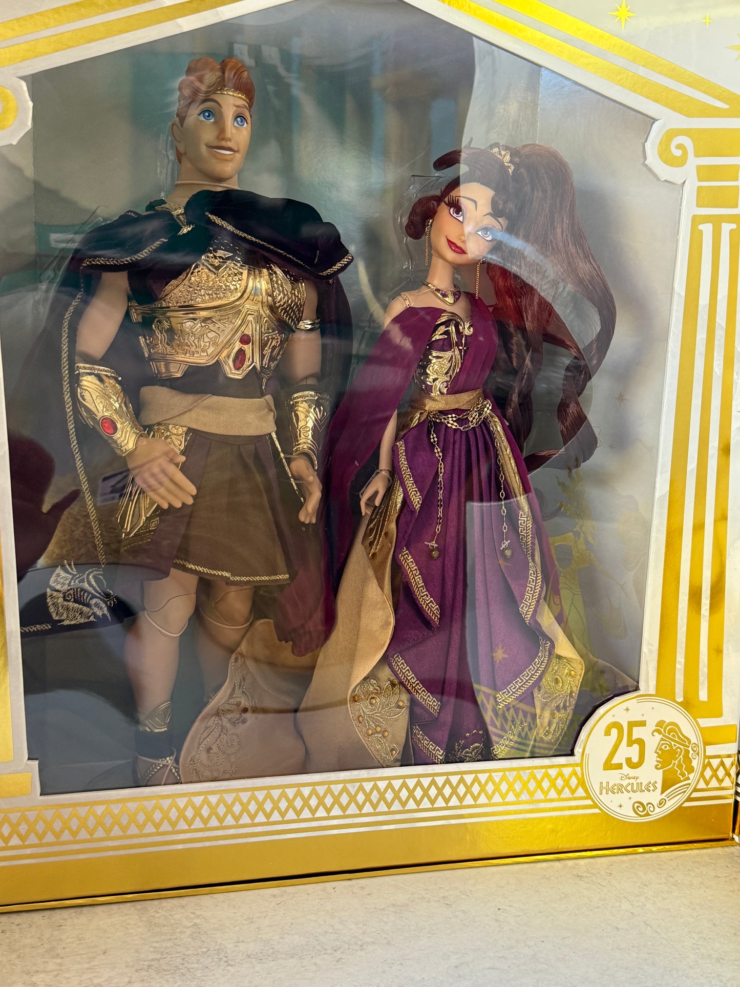 D23 25th Anniversary Hercules and Megara Doll