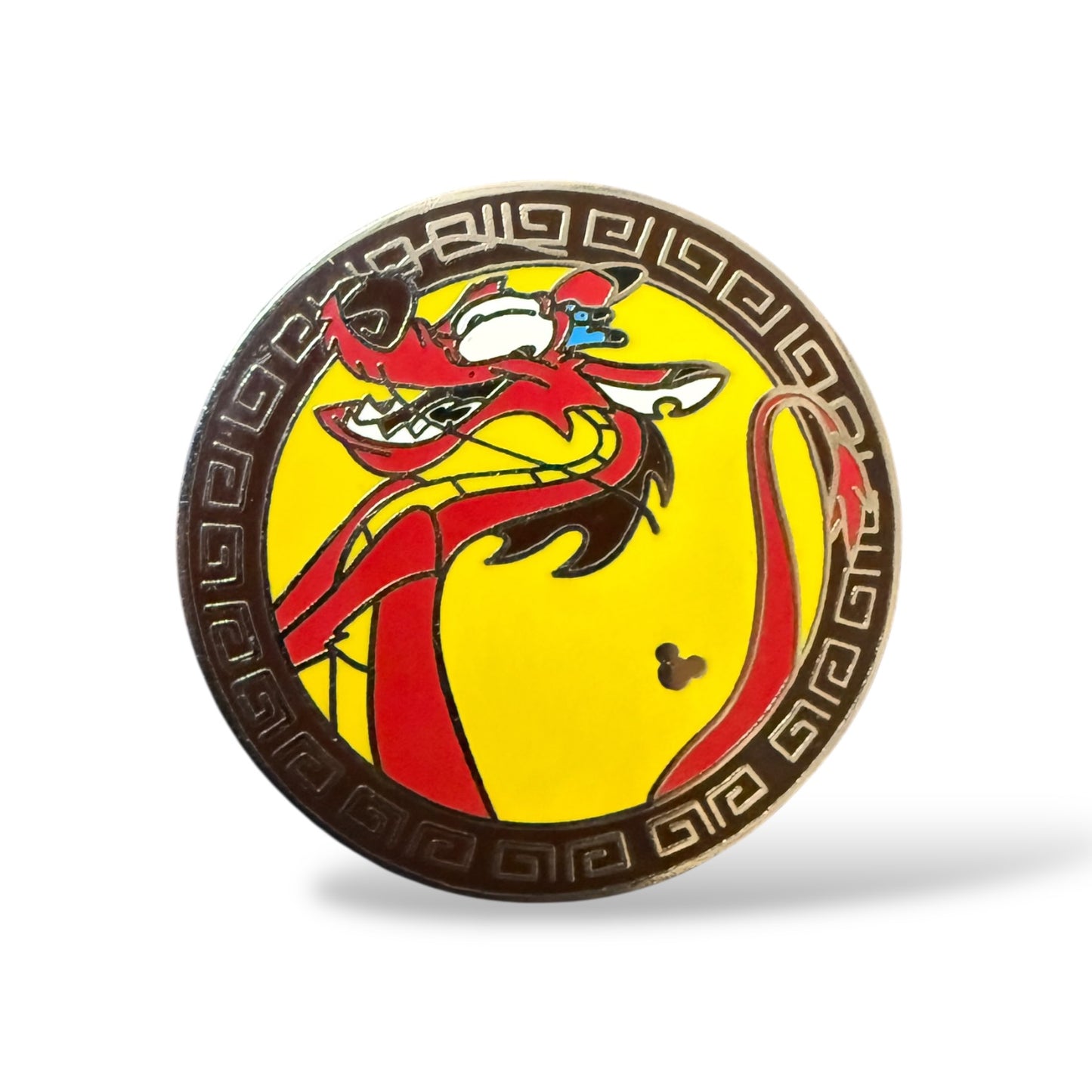 Cast Lanyard Disney Dragons Mushu Hidden Mickey Pin