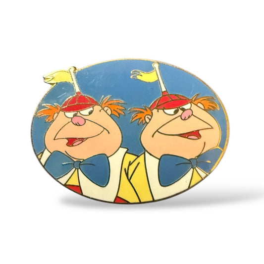 Cast Lanyard Miscellaneous Characters Tweedle Dee and Dum Hidden Mickey Pin
