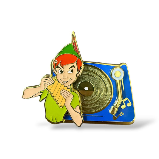 HKDL Vinyl Record Player Series Peter Pan Pin