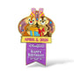 HKDL Happy Birthday Chip n' Dale 83 Years Old Pin