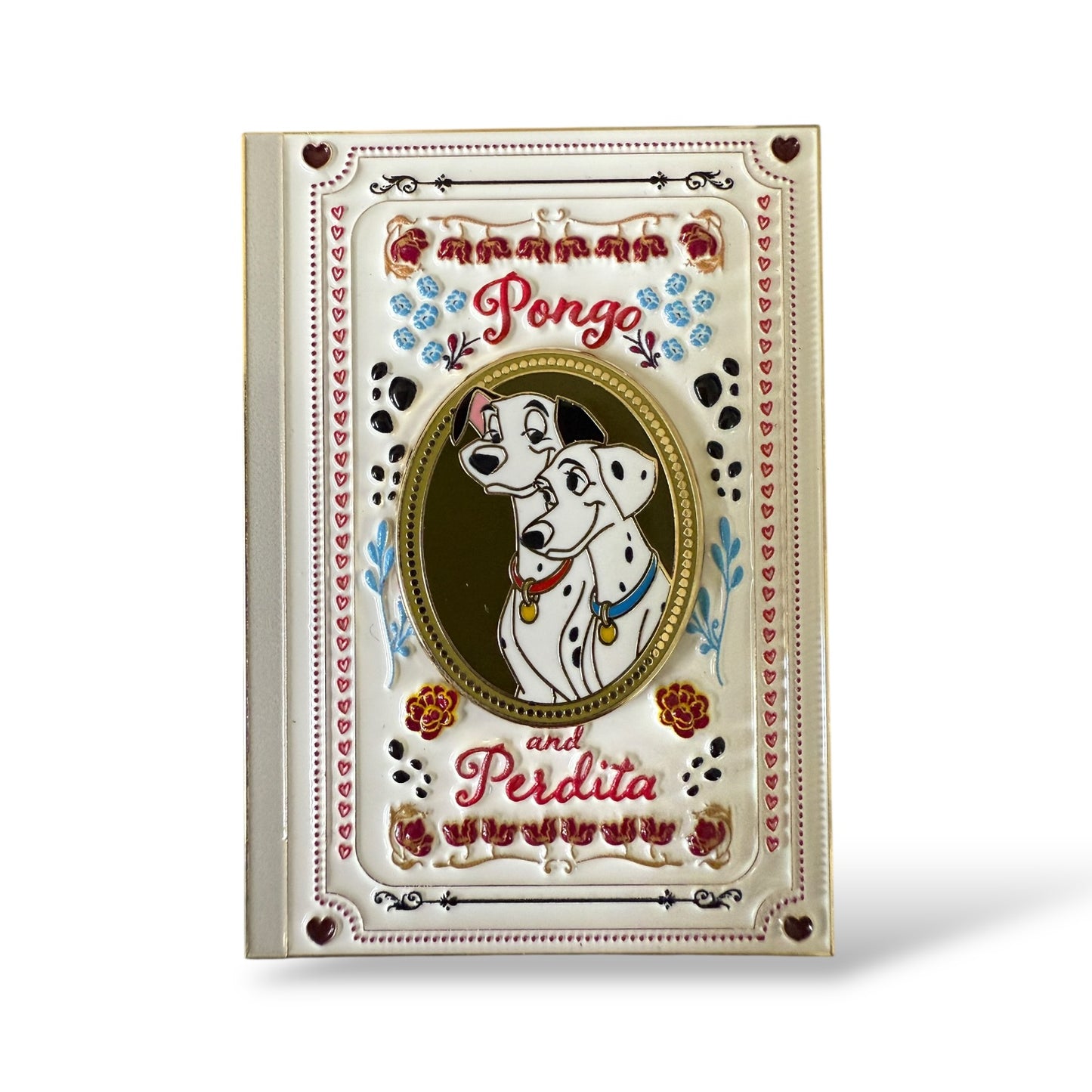 DEC Romantic Novels Series Pongo and Perdita Pin