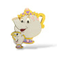 WDW A Family Pin Gathering Be Our Guest Mrs. Potts and Chip Pin