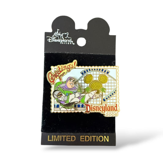 DLR Greetings From Disneyland Buzz Lightyear Pin