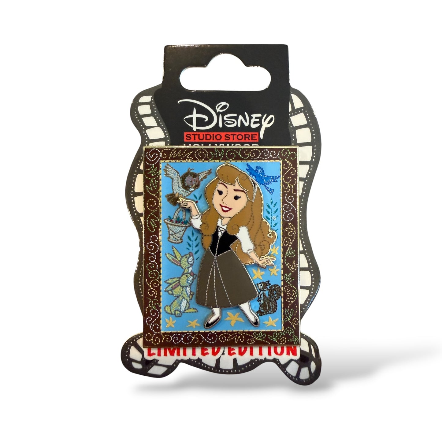 DSSH Cute Characters in Tapestry Aurora Pin