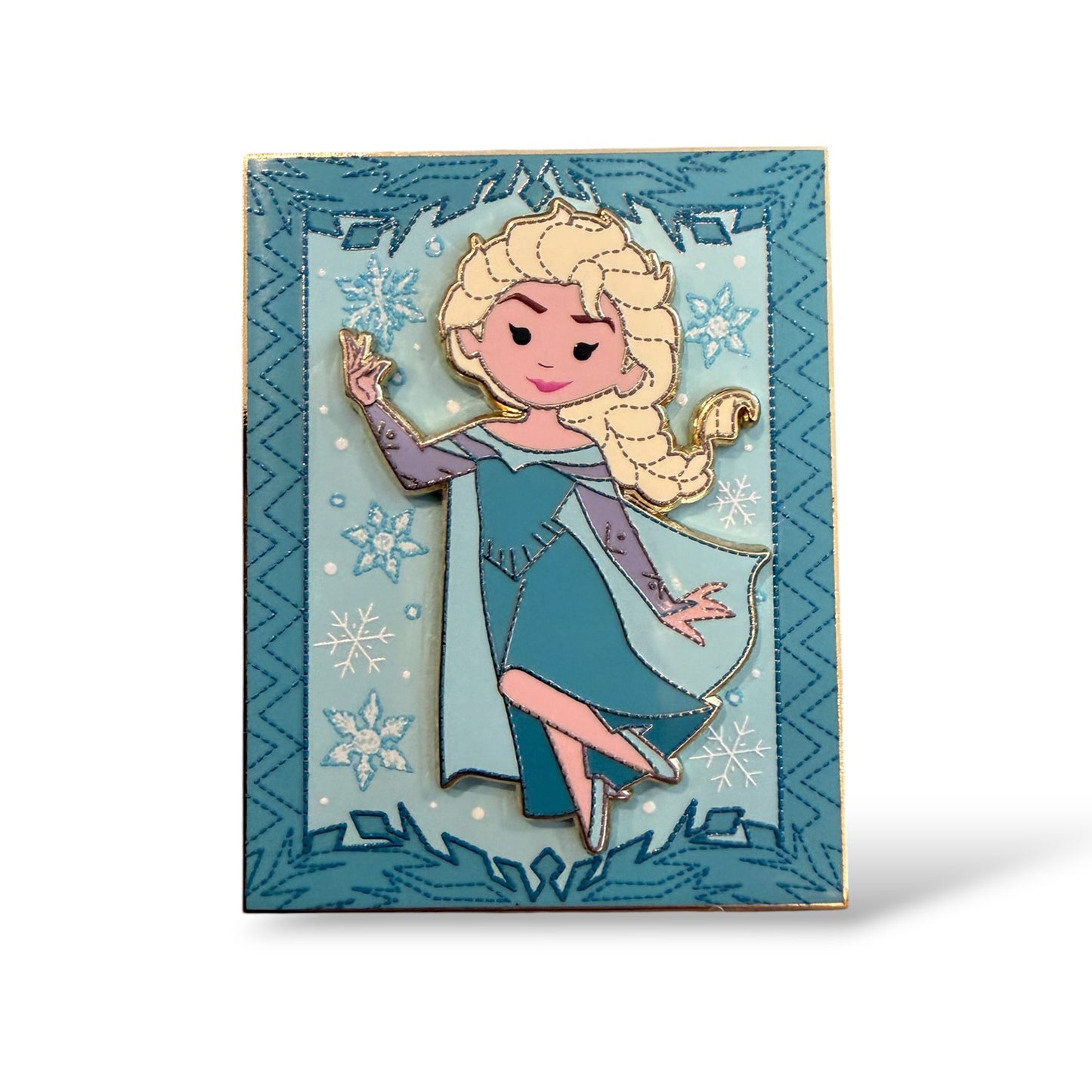 DSSH Cute Characters in Tapestry Elsa Pin