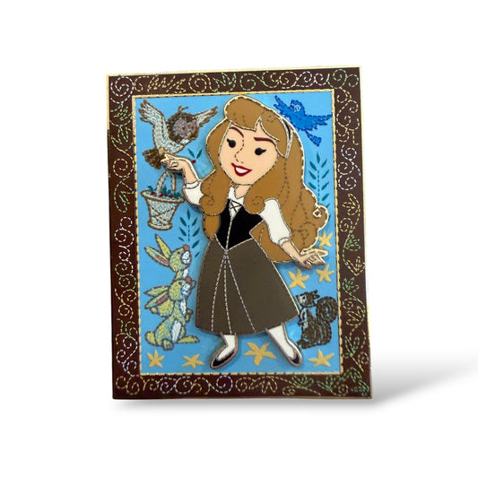 DSSH Cute Characters in Tapestry Aurora Pin