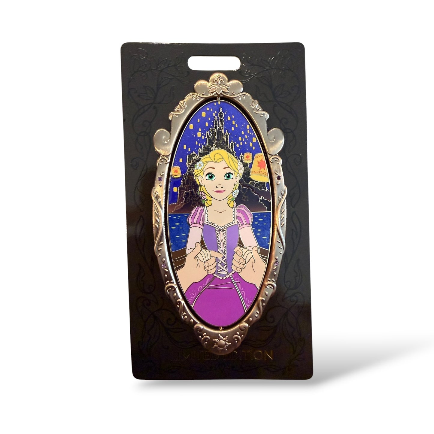 WDI Another Point of View Rapunzel and Flynn Spinner Pin