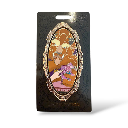 WDI Another Point of View Belle and Beast Spinner Pin