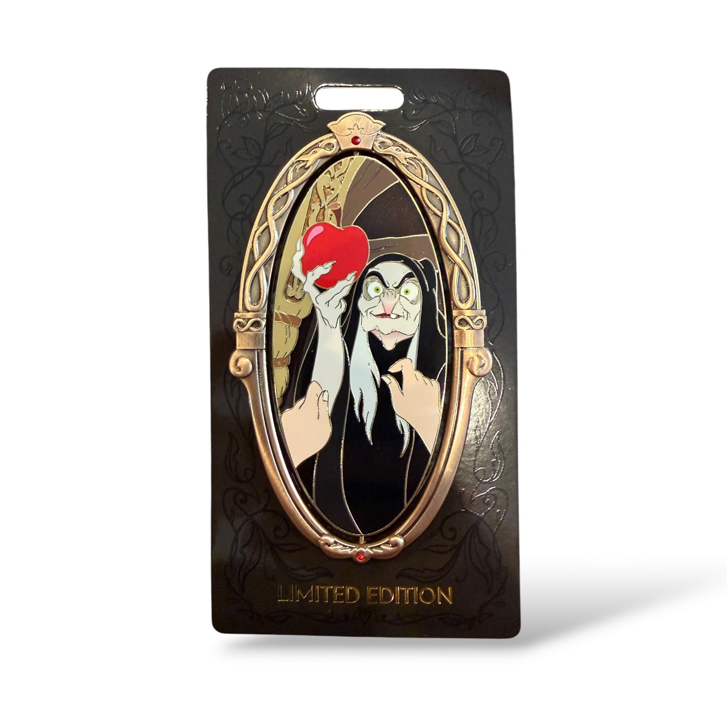 WDI Another Point of View Snow White and The Old Hag Spinner Pin