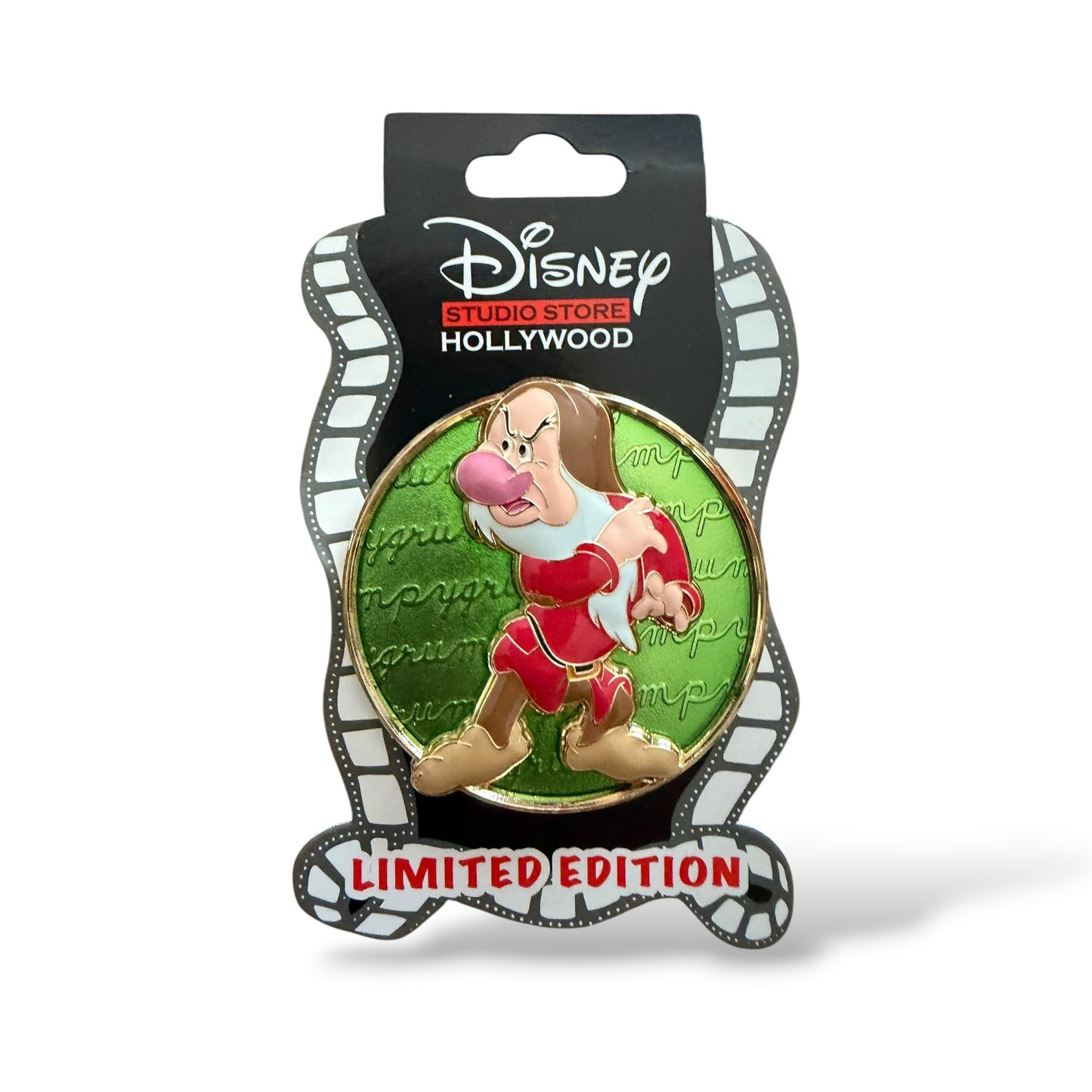 DSSH Cursive Cuties Grumpy Pin