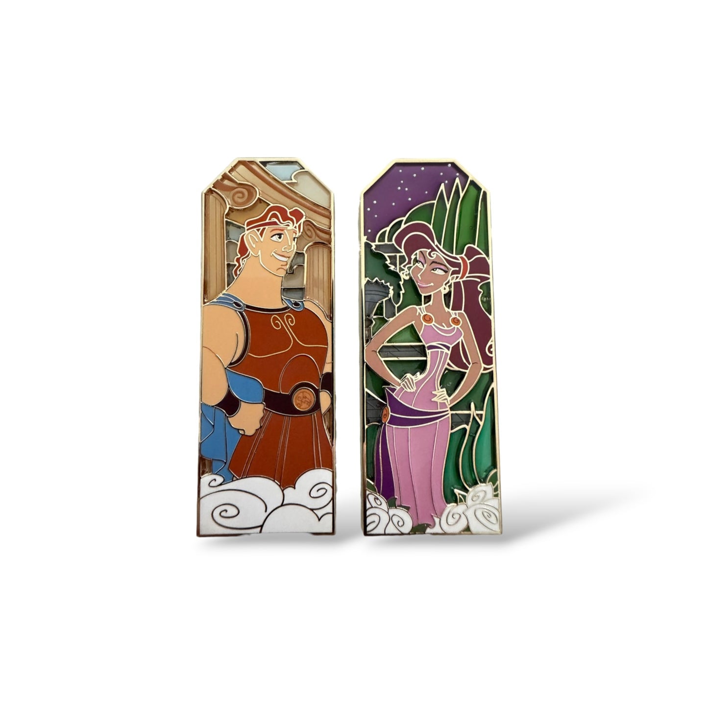 DSSH Duos Hercules Stain Glass Pin Set