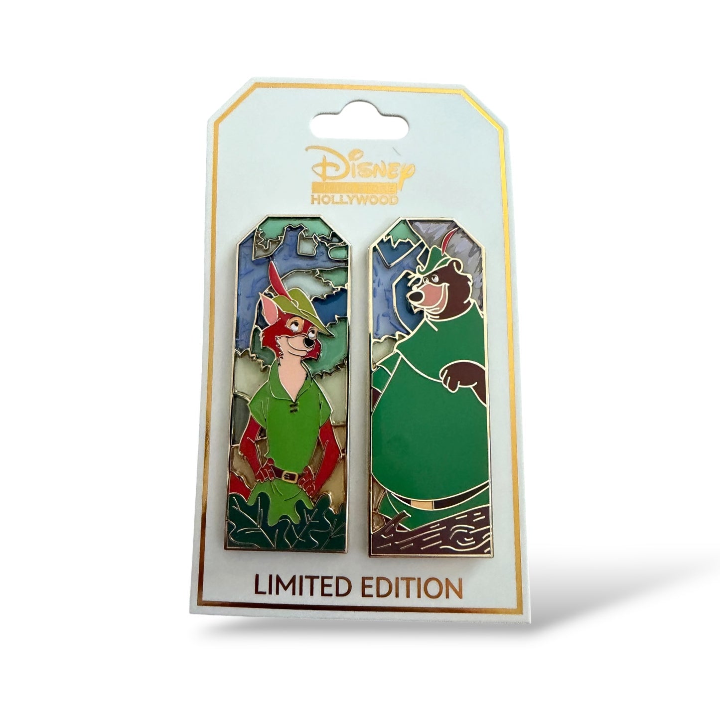 DSSH Duos Robin Hood Stain Glass Pin Set