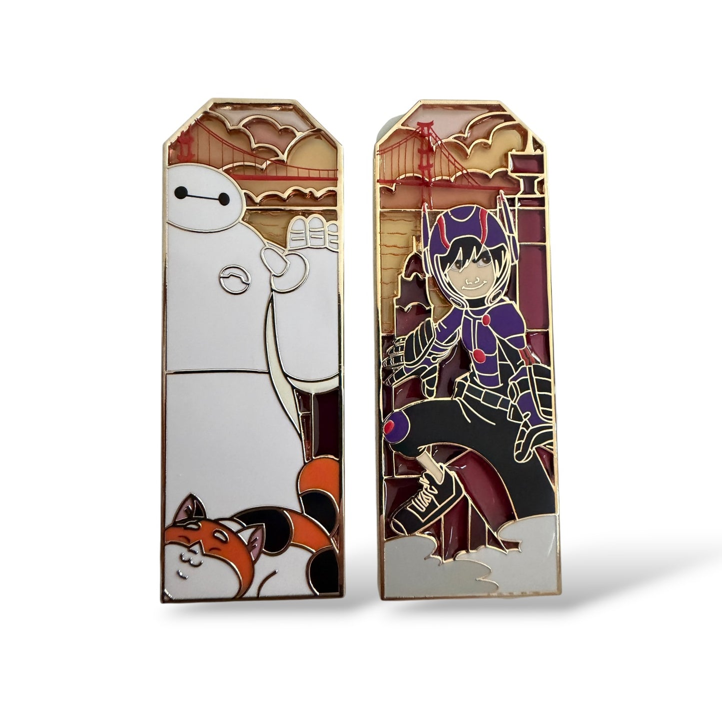 DSSH Duos Big Hero 6 Stain Glass Pin Set