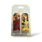 DSSH Duos Deadpool and Wolverine Stain Glass Pin Set