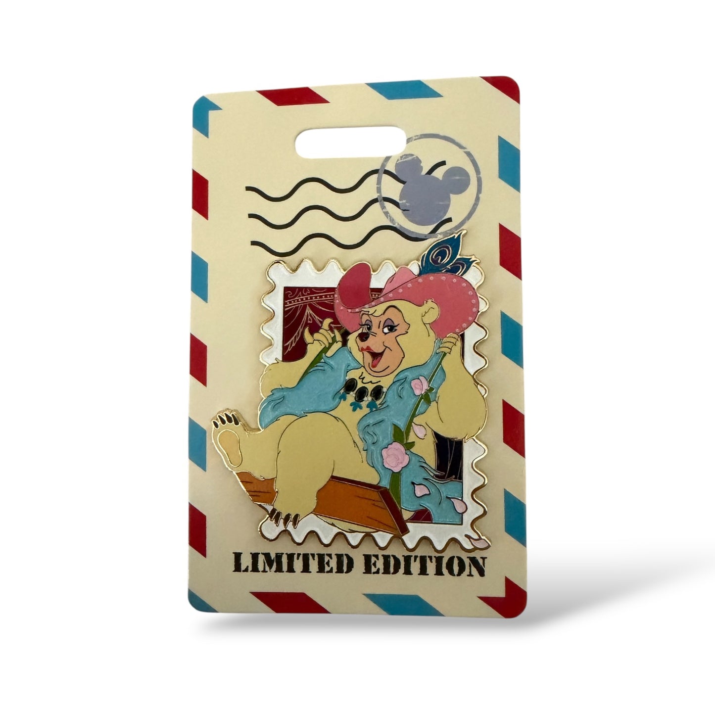 WDI Disney Park Stamps Teddi Barra Country Bear Musical Jamboree Pin
