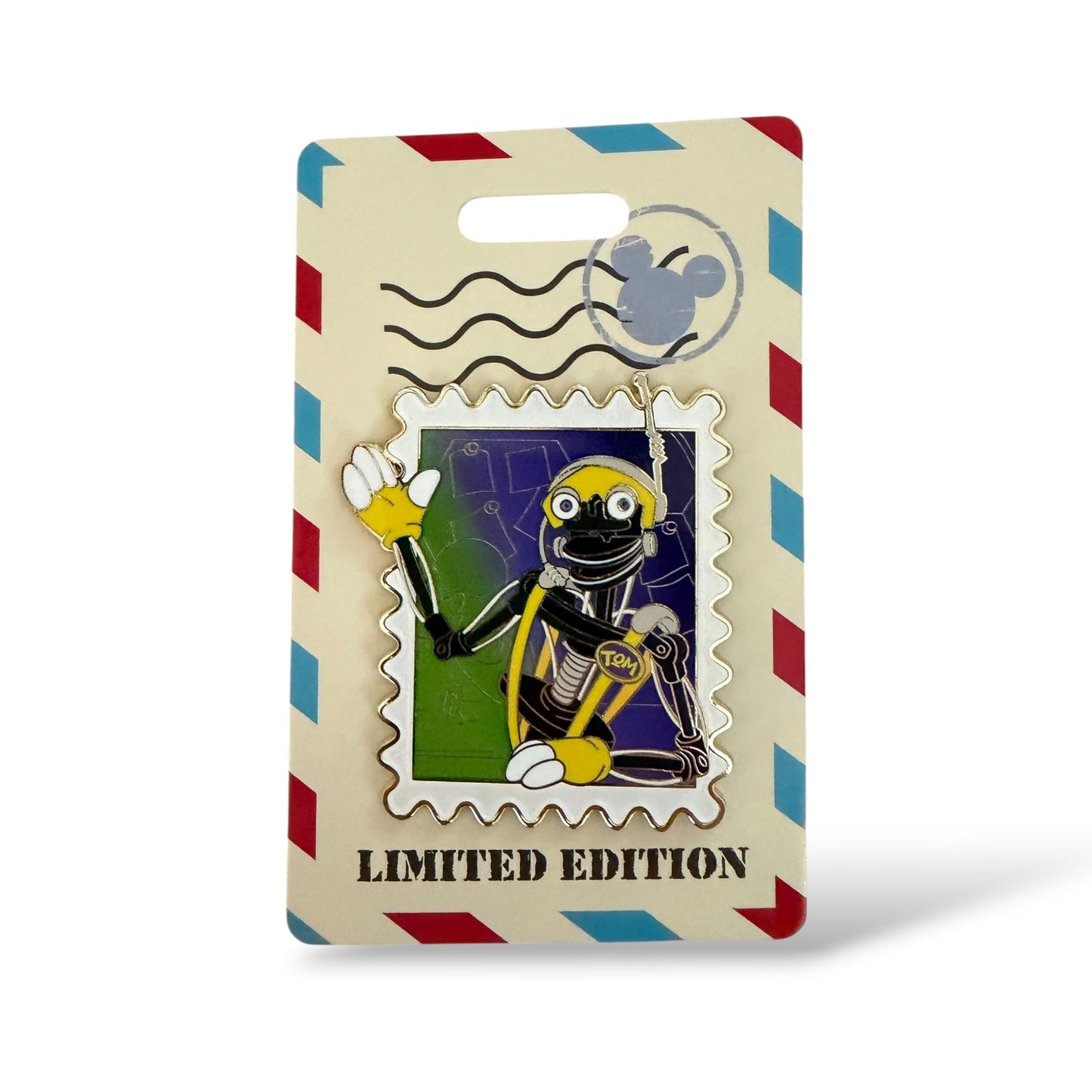 WDI Disney Park Stamps Tom Morrow EPCOT Innoventions Pin