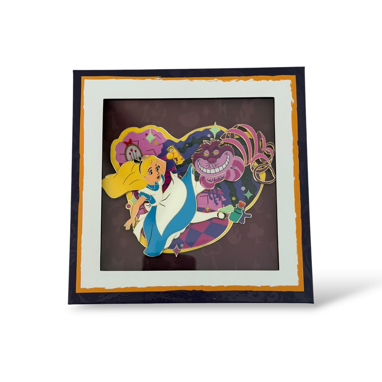 DEC Epic Rivals Alice and Cheshire Cat Jumbo Pin