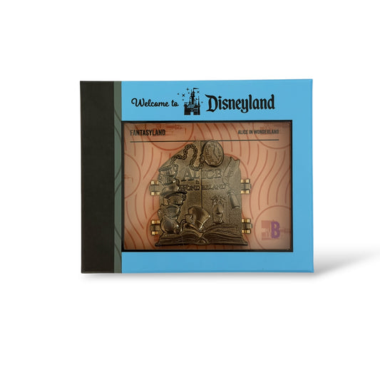 WDI Disney Attraction Panoramas Alice in Wonderland Hinged Jumbo Pin