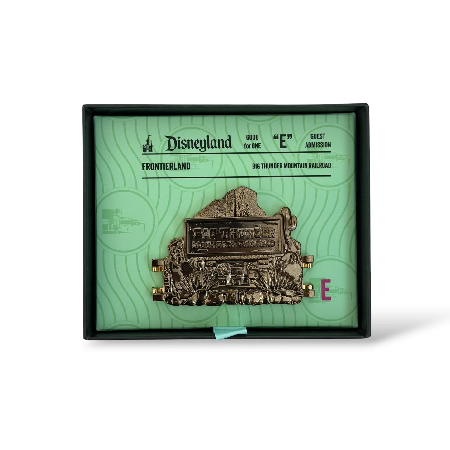WDI Disney Attraction Panoramas Big Thunder Mountain Railroad Hinged Jumbo Pin