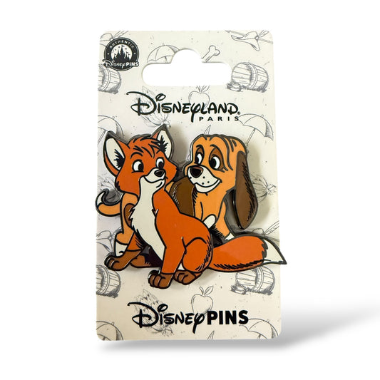 DLRP The Fox and The Hound Tod and Copper Pin