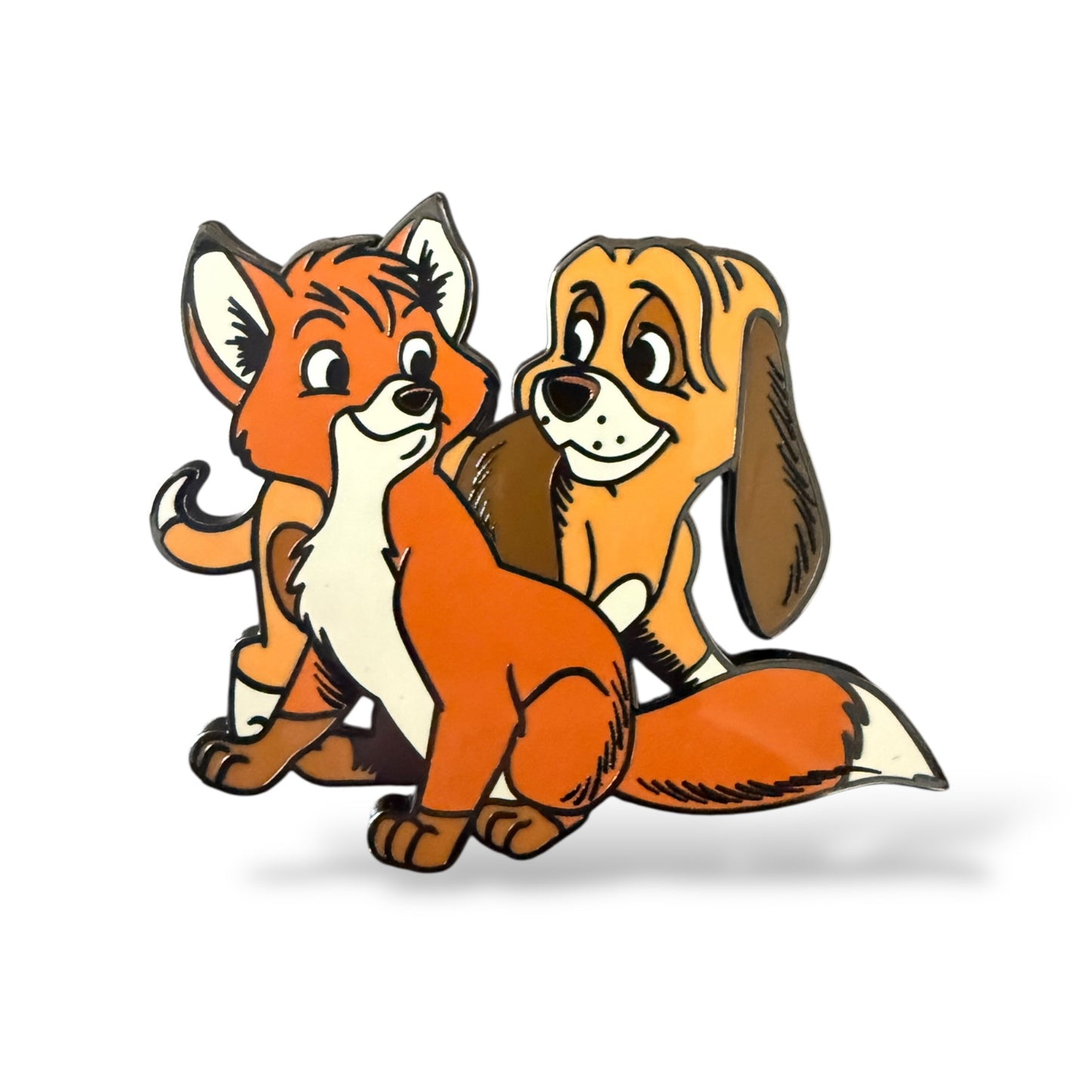 DLRP The Fox and The Hound Tod and Copper Pin