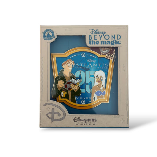 Disney Store Beyond The Magic Atlantis 25th Anniversary Jumbo Pin