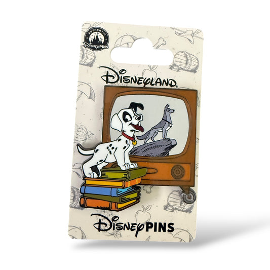 DLRP 101 Dalmatians Patch Posing Like Thunderbolt on TV Pin