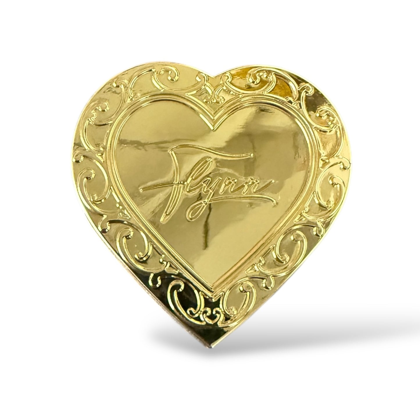 DLRP Heart-Shaped Prince Lockets Flynn Hinge Pin