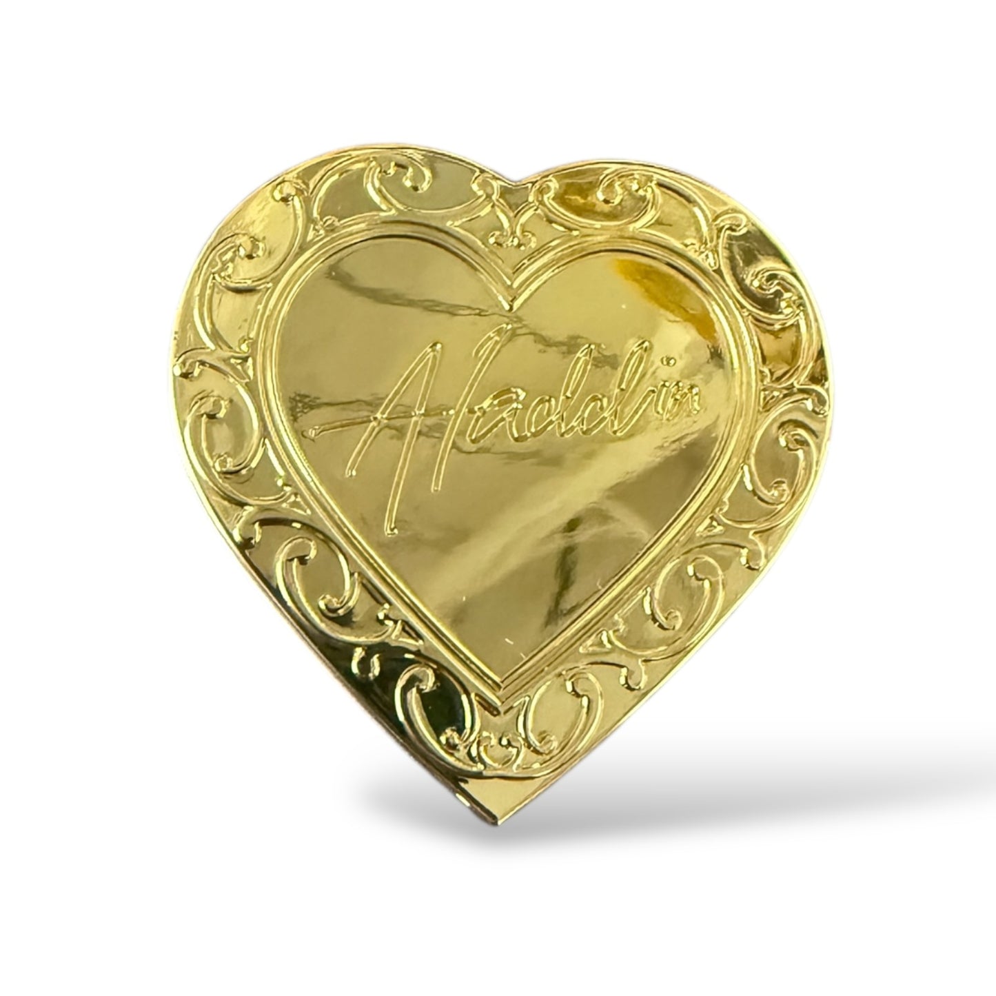 DLRP Heart-Shaped Prince Lockets Aladdin Hinge Pin