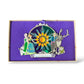 DLRP World of Frozen 30 Days Until Snowflower Festival Logo Jumbo Pin