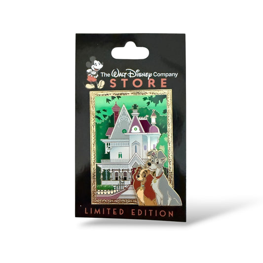 DEC Welcome Home Lady and The Tramp Pin