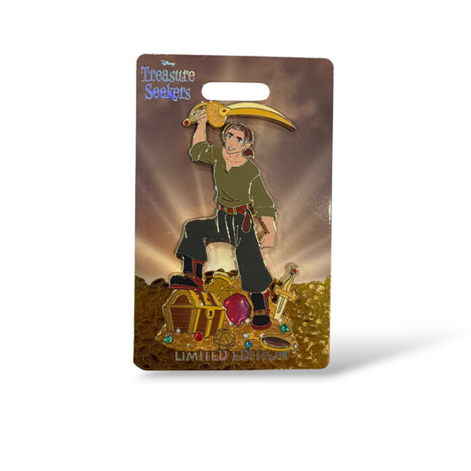 WDI Disney Treasure Seekers Jim Hawkins Pin