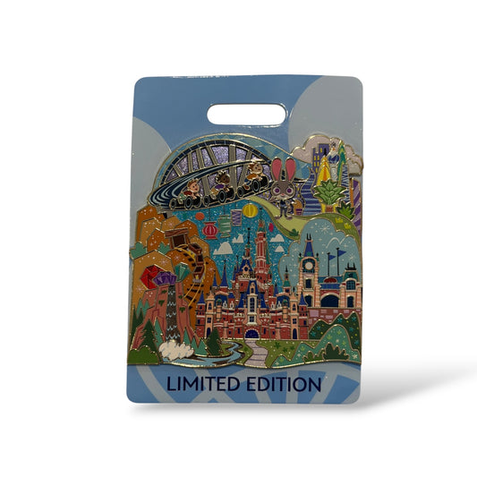 WDI Around The World Parks To Ports Shanghai Disneyland Pin