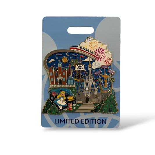 WDI Around The World Parks To Ports Magic Kingdom Pin