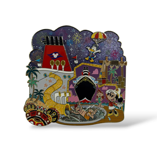 WDI Around The World Parks To Ports Disney Cruise LIne Pin