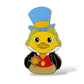 DSSH Disney Ducks Jiminy Cricket and Conscience Badge Pin