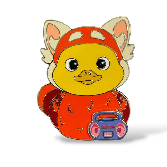 DSSH Disney Ducks Panda Mei and Boombox Pin