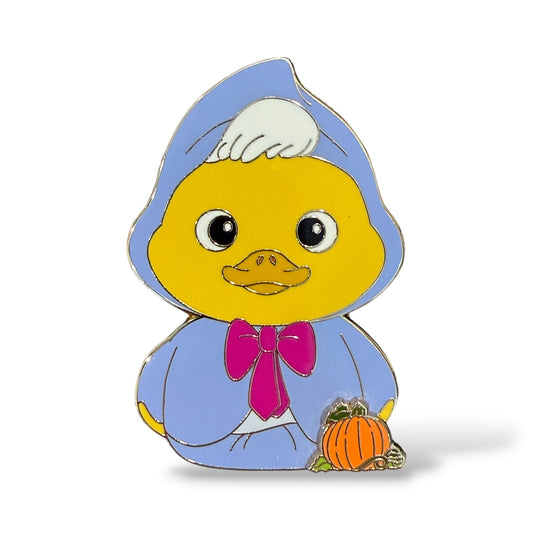 DSSH Disney Ducks Fairy Godmother and Pumpkin Pin