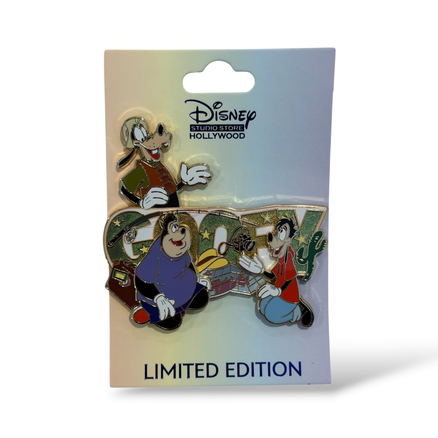 DSSH It's All in a Name Goofy with Max and PJ Pin