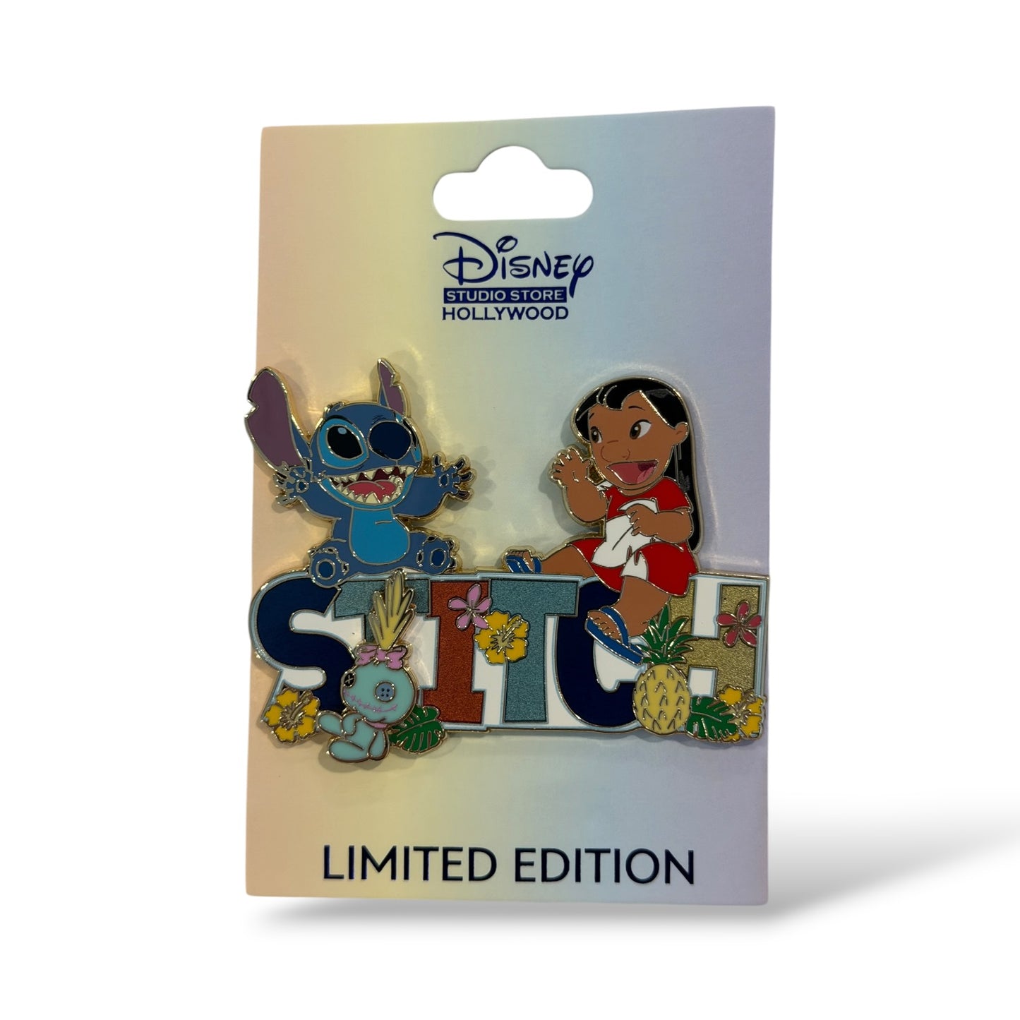 DSSH It's All in a Name Stitch and Lilo Pin