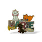 DSSH It's All in a Name Marie with Berlioz and Toulouse Pin