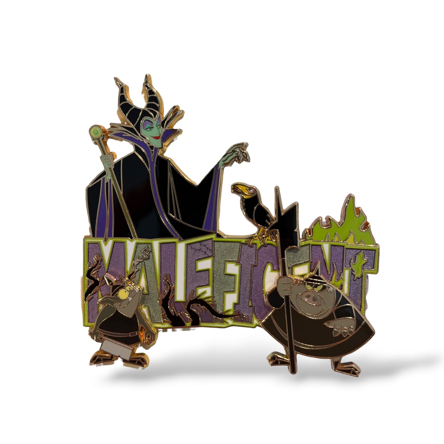 DSSH It's All in a Name Maleficent with Goons and Diablo Pin