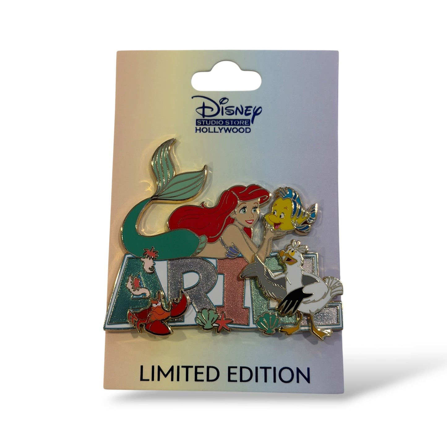 DSSH It's All in a Name Ariel and Flounder Pin