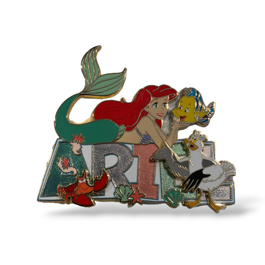 DSSH It's All in a Name Ariel and Flounder Pin
