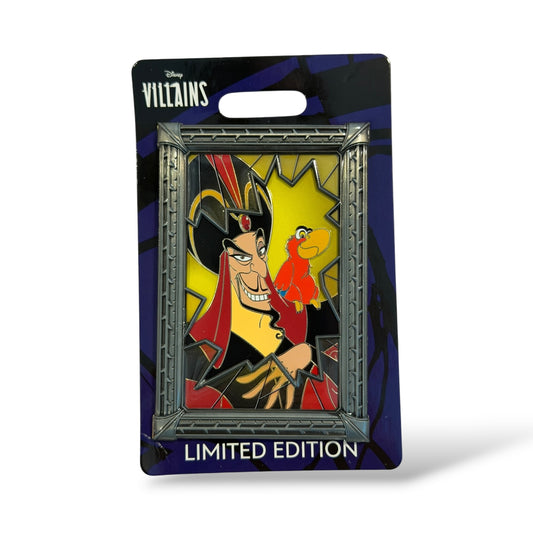WDI Shattered Portraits of Evil Jafar Pin