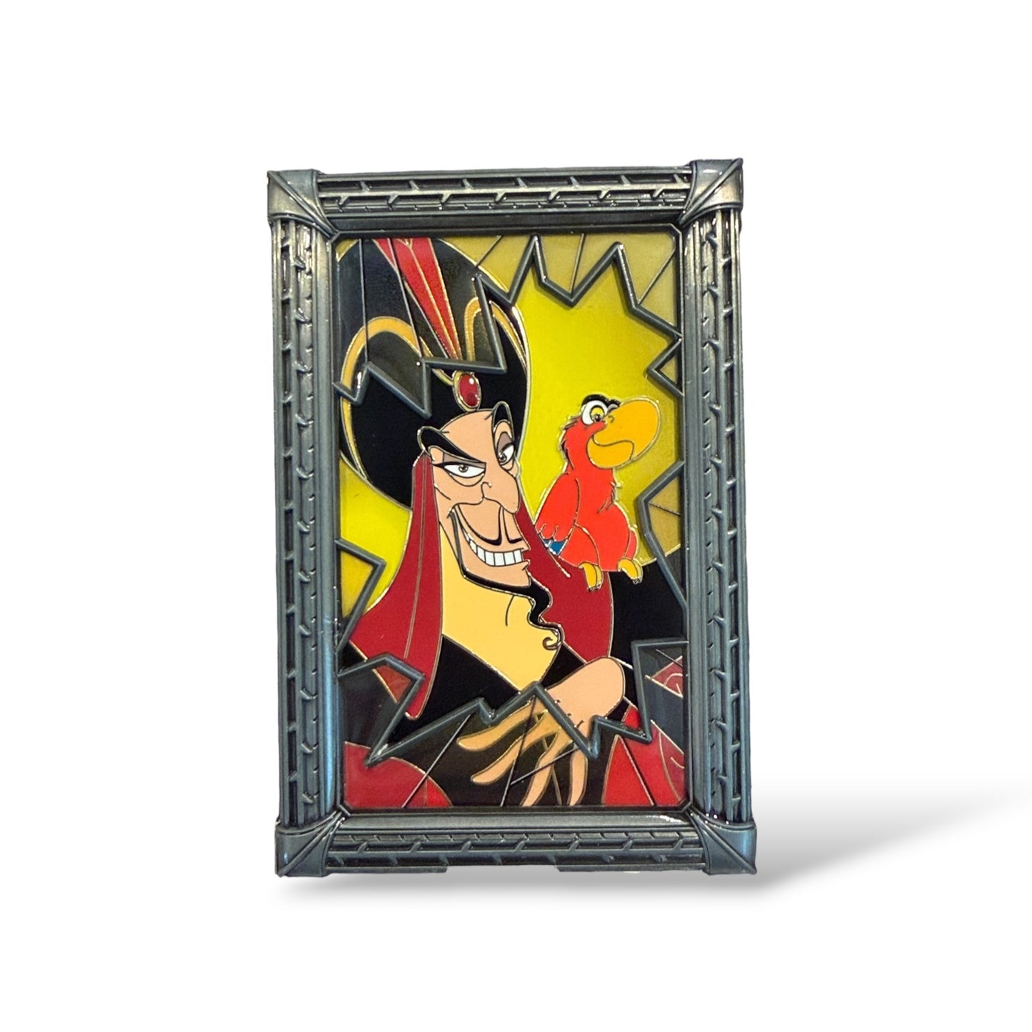 WDI Shattered Portraits of Evil Jafar Pin